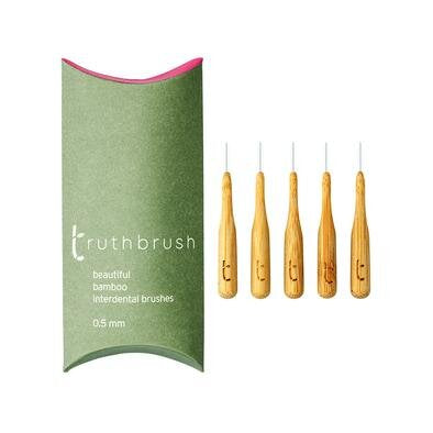 Bamboo Interdental Brushes 0.5mm