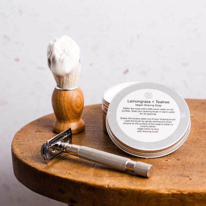 Lemongrass + Teatree Shaving Soap