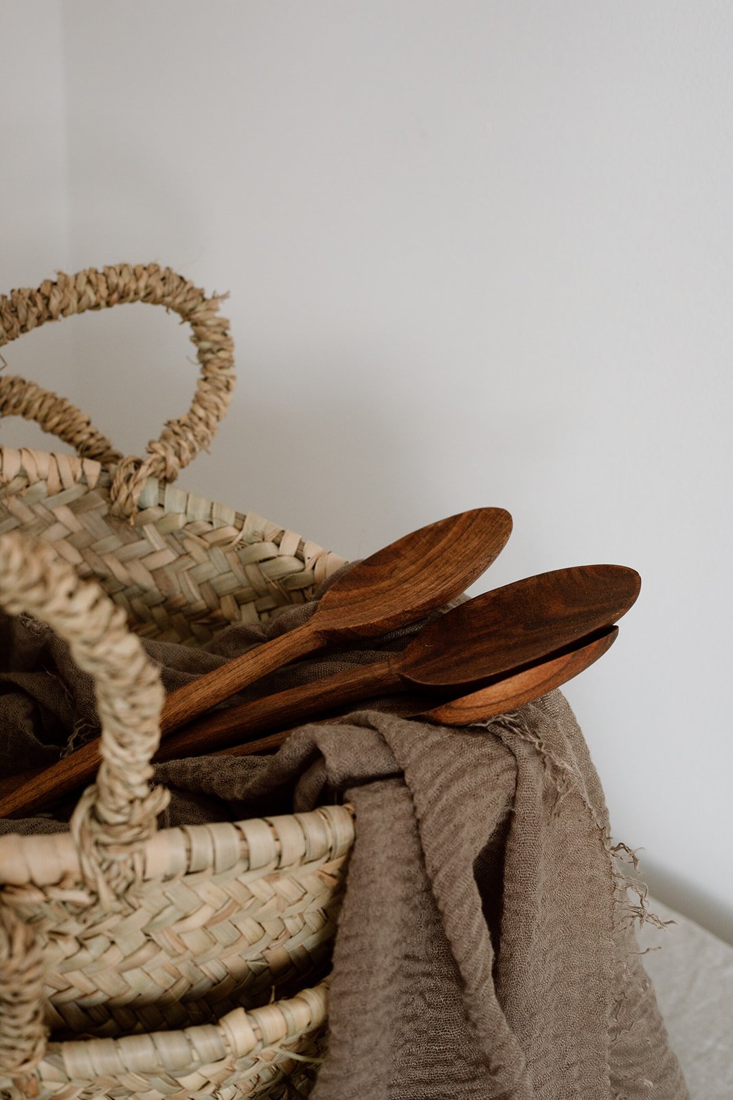 Hand Carved Moroccan Spoons - Large