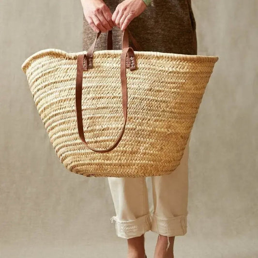 Woven Bag With Two Straps