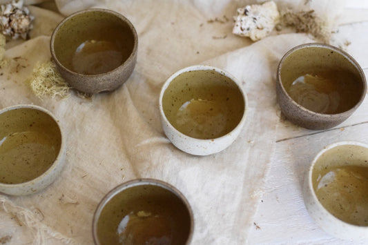 Hand Made Bowls By Twinn Pottery