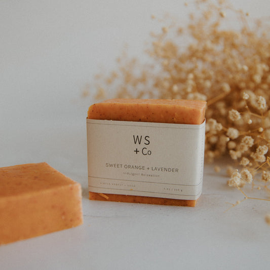 Sweet Orange + Lavender Soap